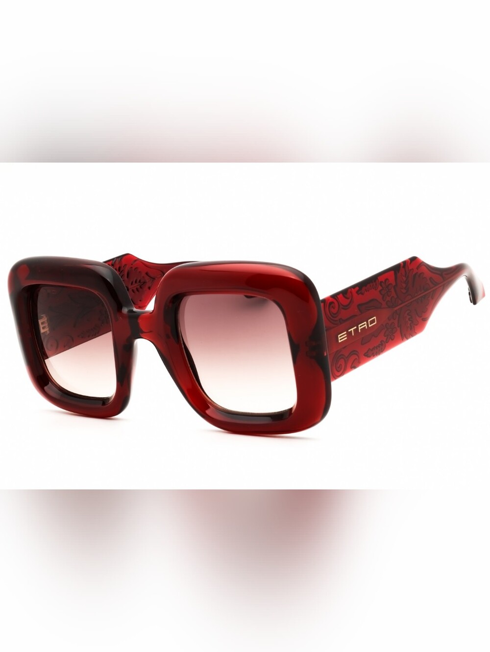 Etro ETRO 0015/S, BRICK/BROWN SF, Oversized, Woman's Sunglasses,  Size48X29X145